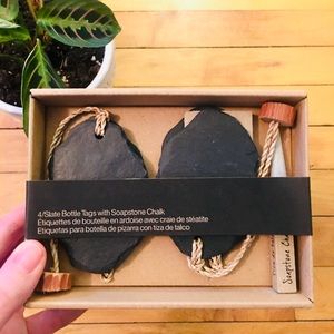 Soapstone bottle tags